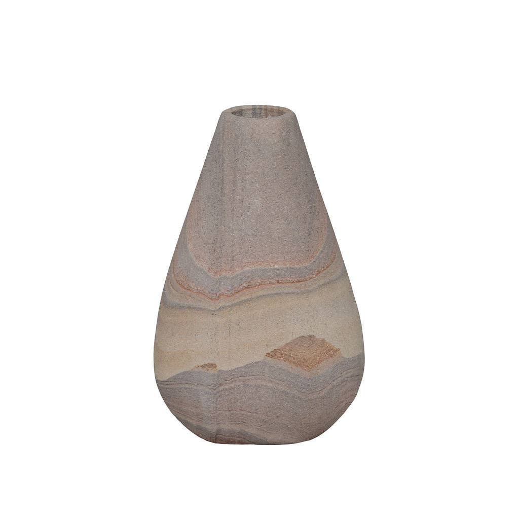 Dusk - Rainbow Sandstone Vase