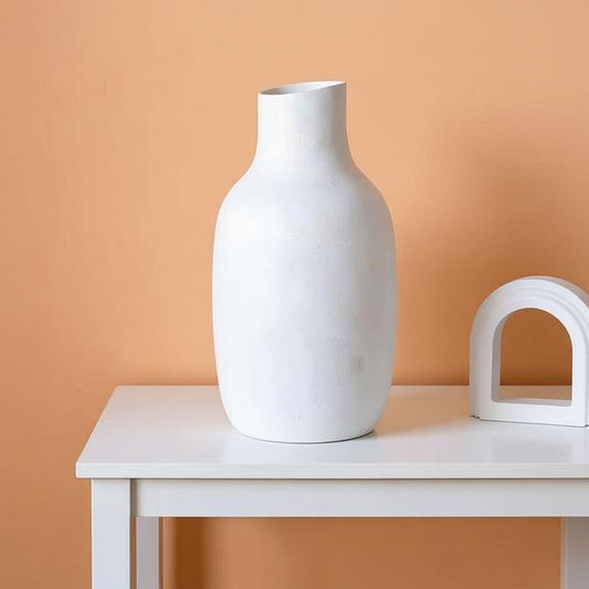 Almond - Terracotta Vase