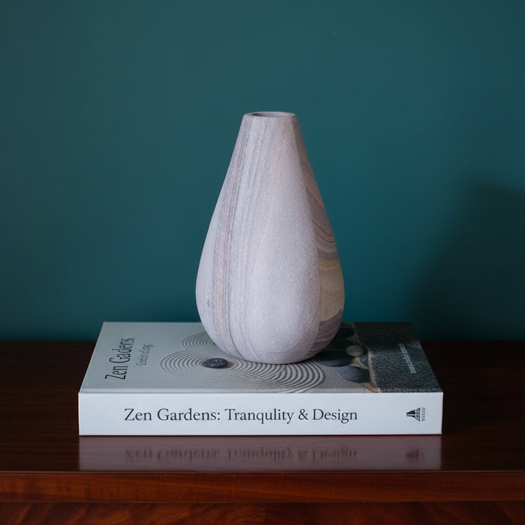 Dusk - Rainbow Sandstone Vase