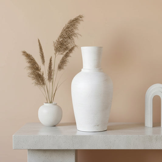 Seashell - Terracotta Vase