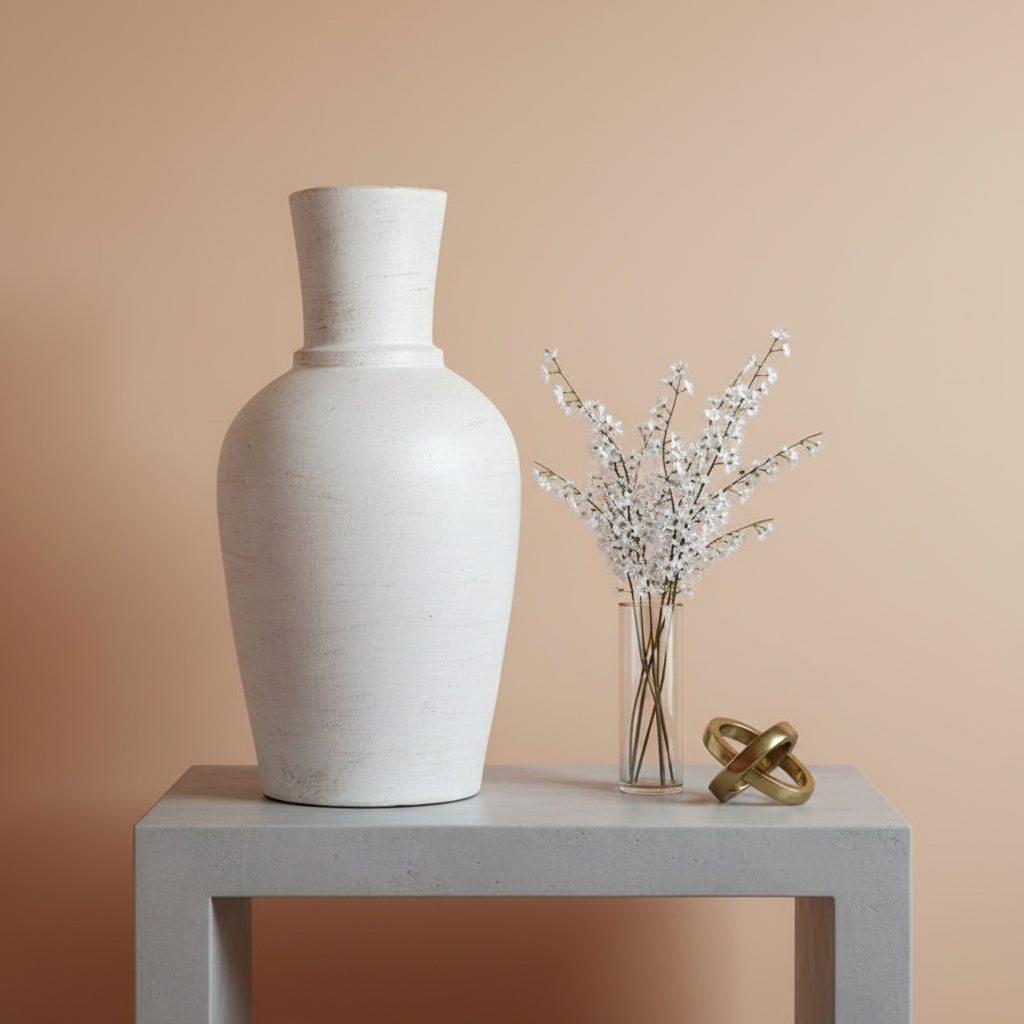 Seashell - Terracotta Vase