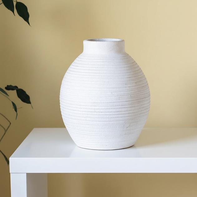 Chalk -  Terracotta Vase: Large